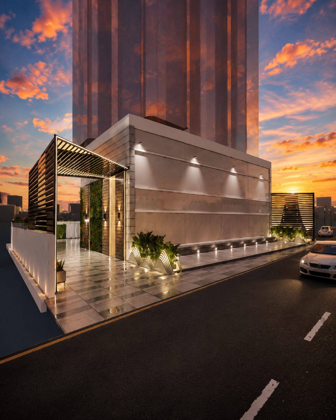 Giriraj Jewel — podium garden