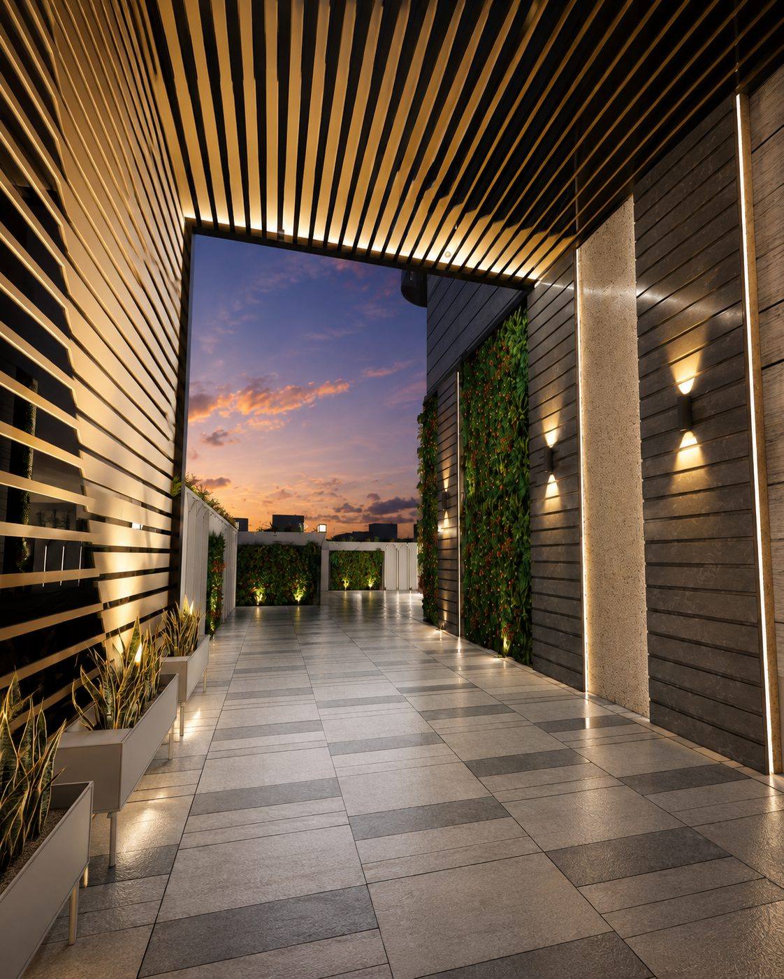 Giriraj Jewel — open lawn