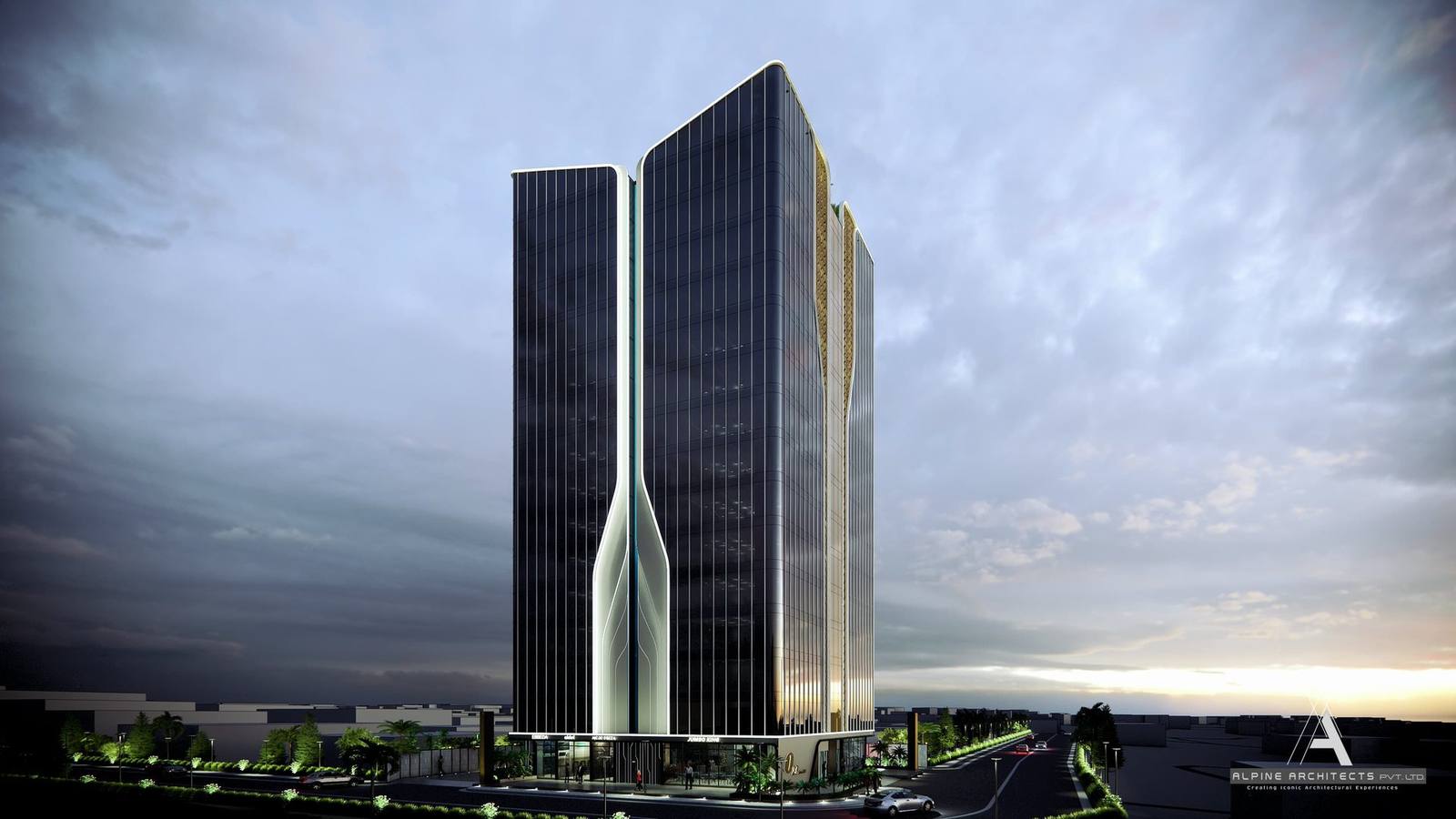 Meridian facade