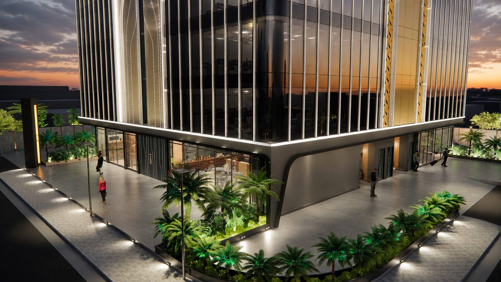 Meridian — tower elevation