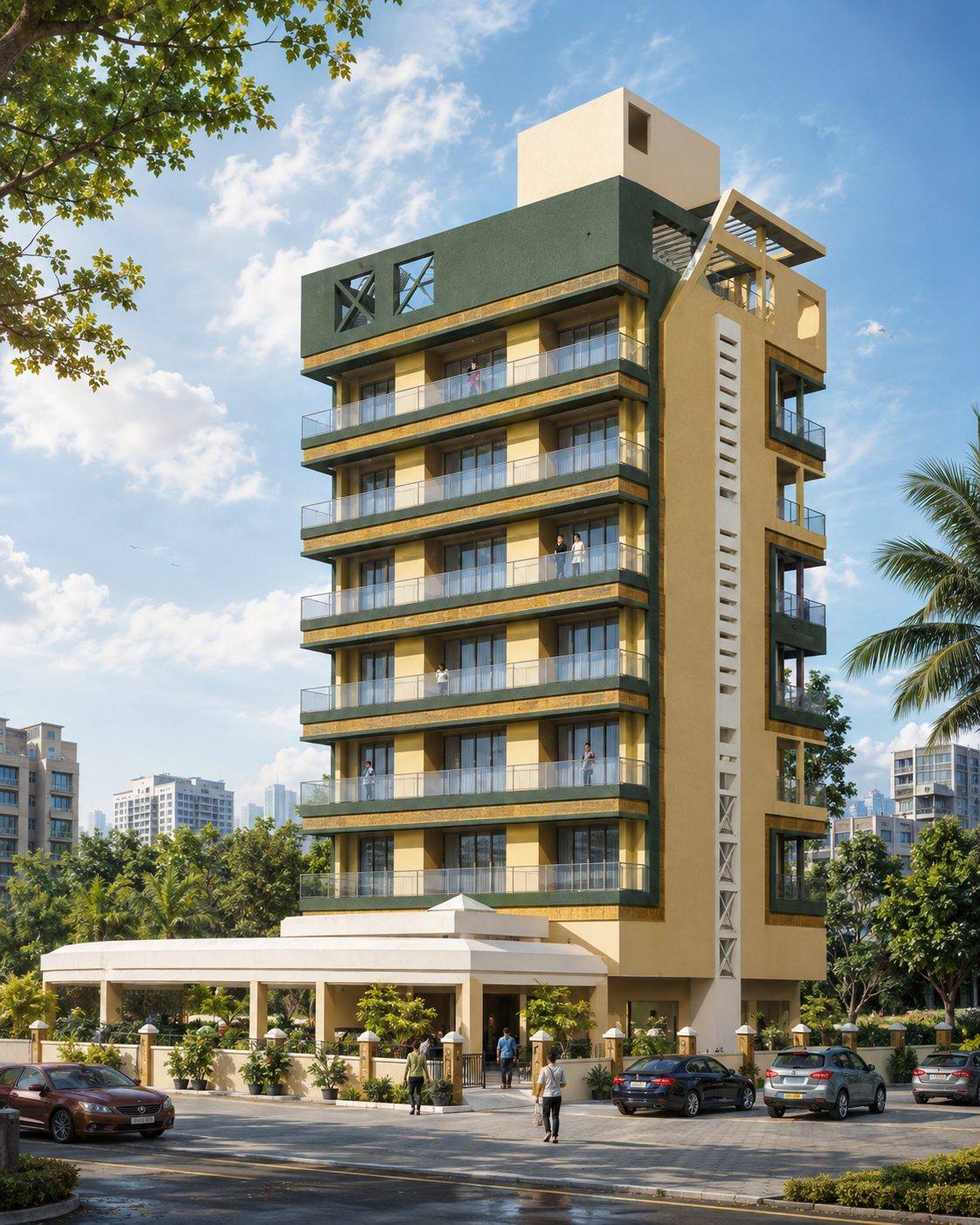 Shatrunjay Apartment, Charai, Thane